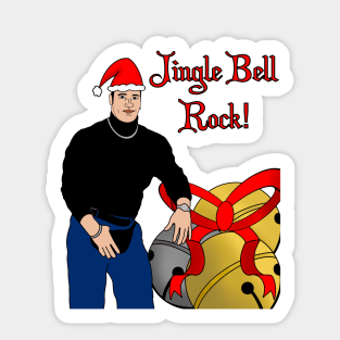 Jingle Bell Dwayne Sticker